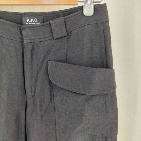 アーペーセー A.P.C. コットンリネン パンツ レディース FR:34